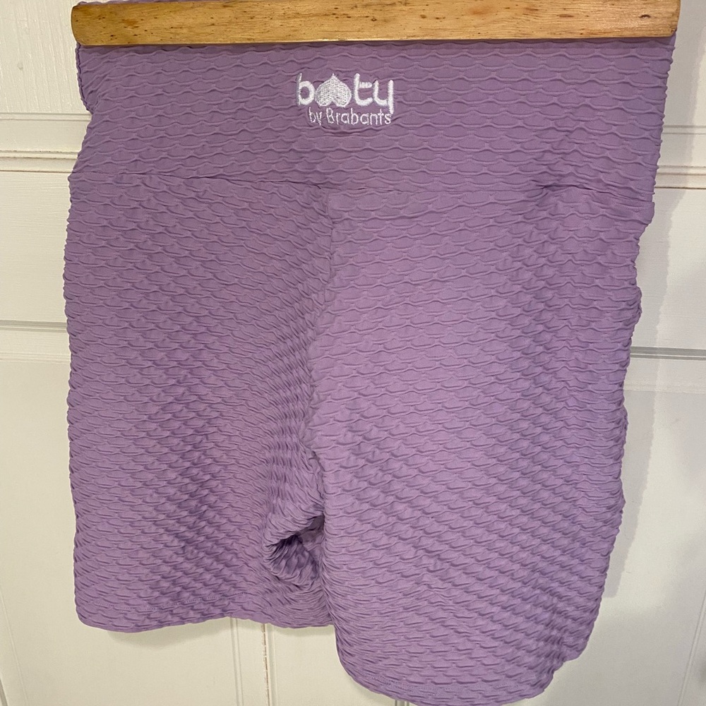 Booty By Brabant Croco skin shorts OS lilac